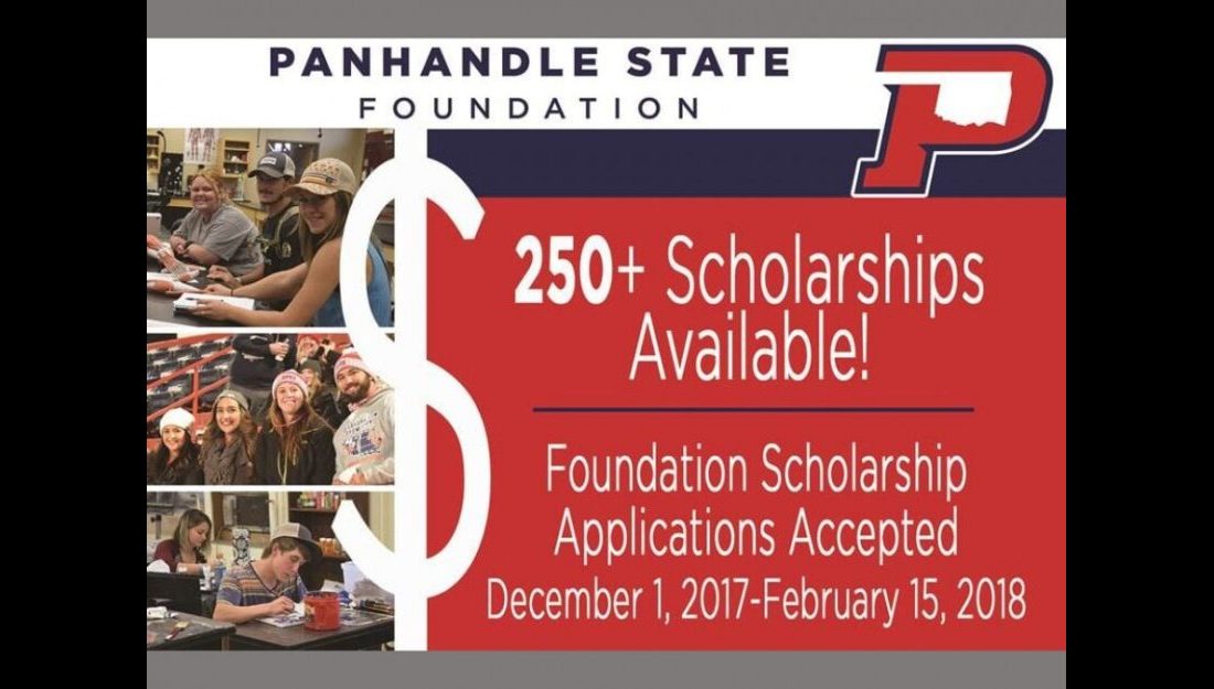 Approximately 250 scholarships are available through the Panhandle State Foundation for the 2018-2019 year. Apply today!