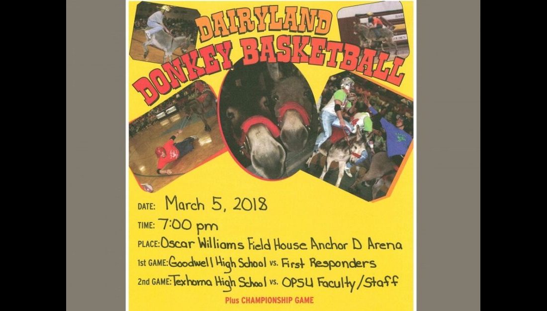 Dairyland Donkey Basketball is coming to Anchor D Arena on March 5!