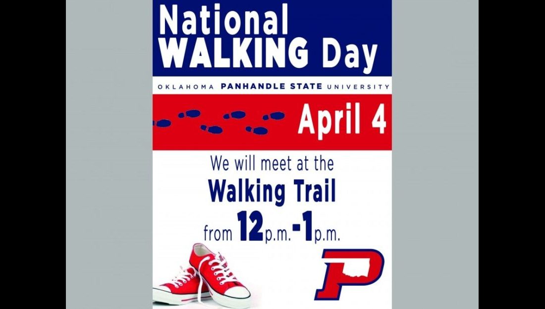 Join us for National Walking Day on Wednesday!