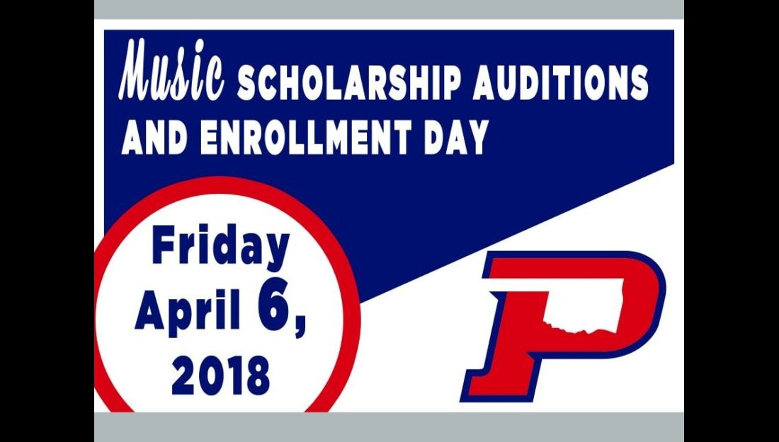 The Music Department will host an Enrollment Day and Scholarship Audition on Friday, April 6, for future Aggies!