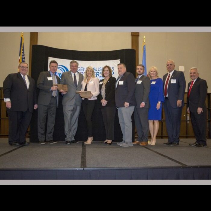 Anchor D recently received the Regents Business Partnership Excellence Award. —Courtesy photo