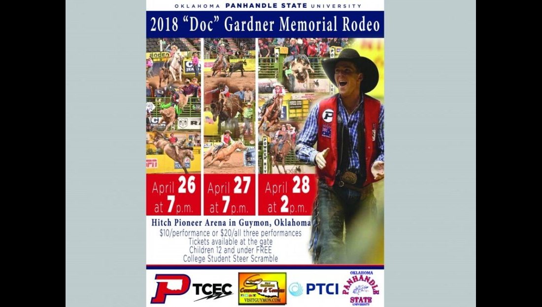 Don’t miss a second of some of the best action in college rodeo, as the Oklahoma Panhandle State University Rodeo Team hosts their hometown college rodeo next weekend, April 26-28.