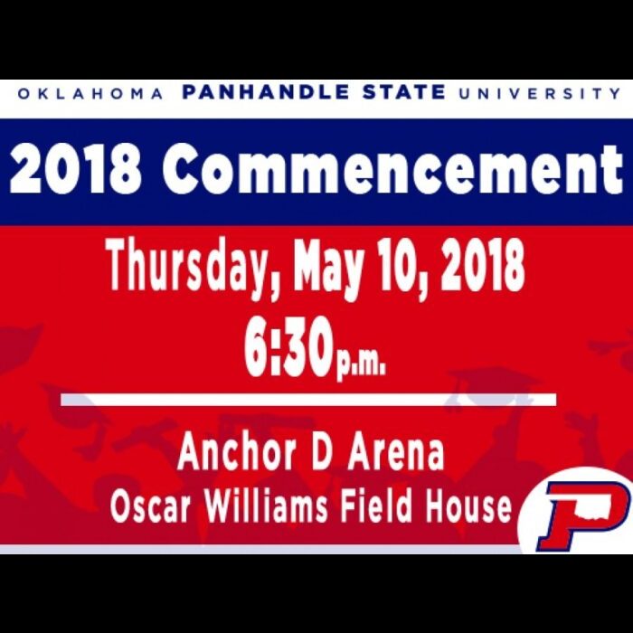 Join us for Commencement on Thursday, May 10 at 6:30 p.m. in Anchor D Arena at Oscar Williams Field House. Live video streaming will be available at opsu.edu/2018grad.