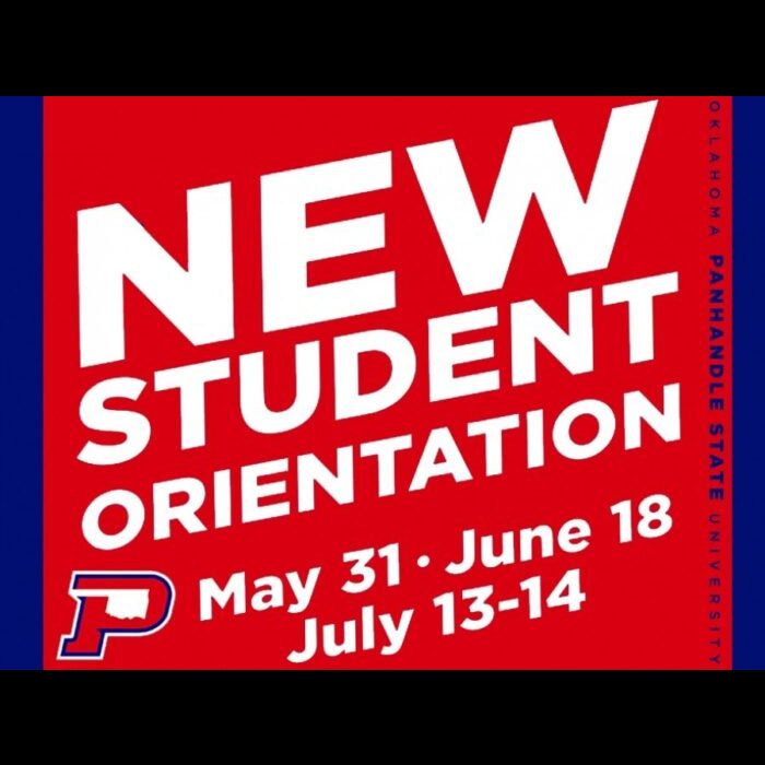 Panhandle State offers three New Student Orientations throughout the summer and all new, first-time freshmen who have been admitted to Panhandle State are invited to attend.