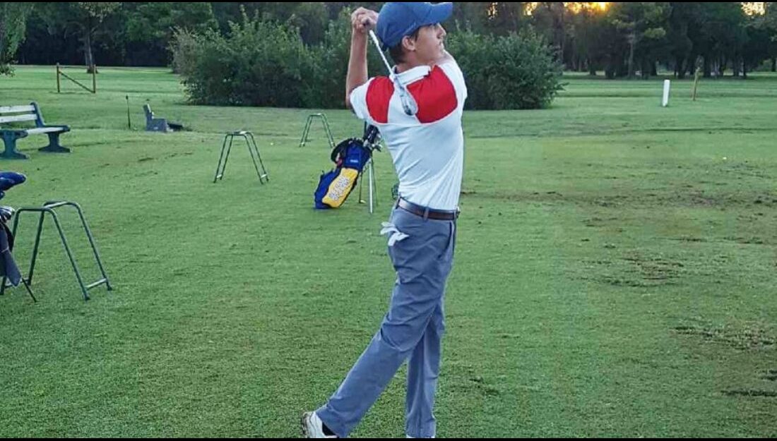 Senior Sergi Teller turned in the team low for Panhandle State men's golf at the Newman Fall Invitational.-Courtesy photo 
