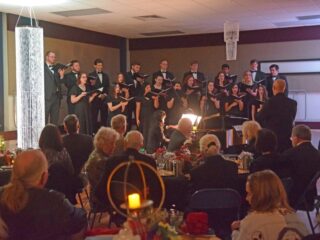 The Panhandle State choir hosted its first annual Christmas Gala on December 1st. —Photo by Meghan Gates