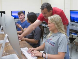 Panhandle State attributes its success to new changes, additional programs, and campus-wide recruiting effort — Photo by Bruce Waterfield