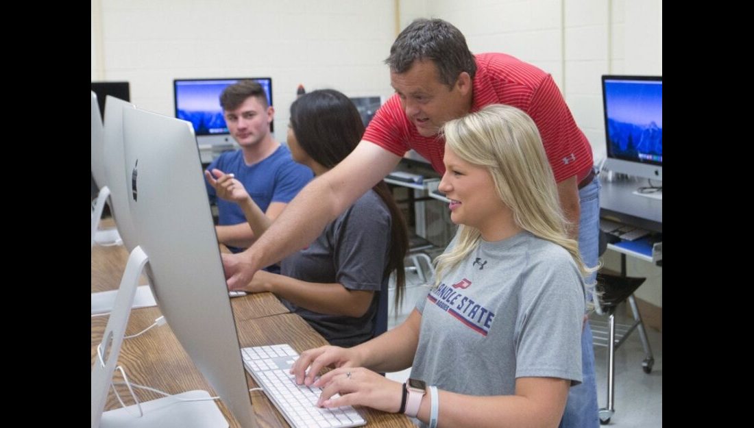 Panhandle State attributes its success to new changes, additional programs, and campus-wide recruiting effort — Photo by Bruce Waterfield