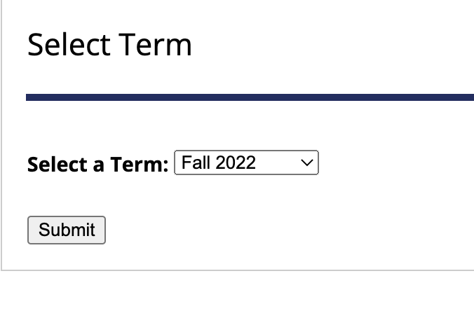 Select Term